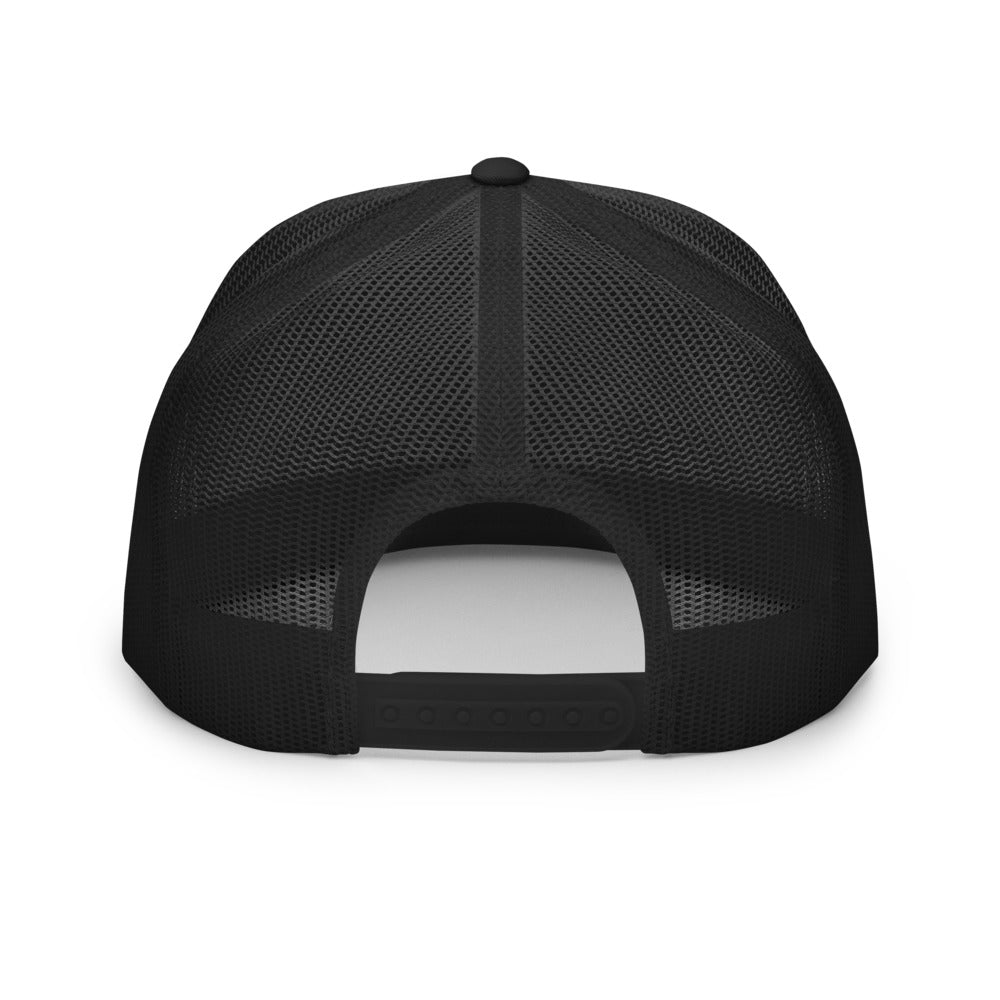 Street Royalty | Gorra Trucker 5 Paneles Negra