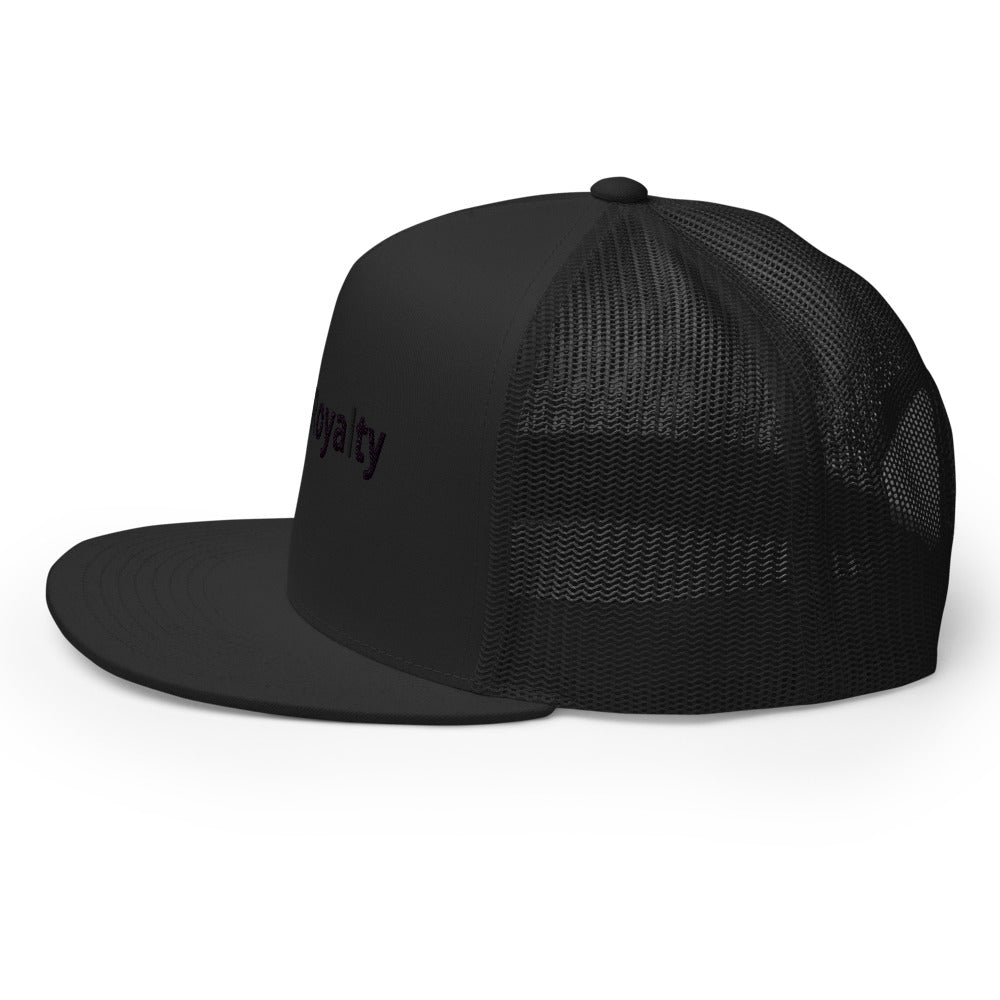 Street Royalty | Gorra Trucker 5 Paneles Negra