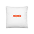 SRHOOD | Cojín Negro Streetwear — Street Royalty