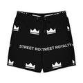Street Royalty | Board Shorts Hombre — Royal Mix Negro