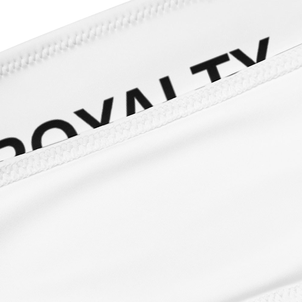Street Royalty | Bikini Bandeau — Wordmark Blanco