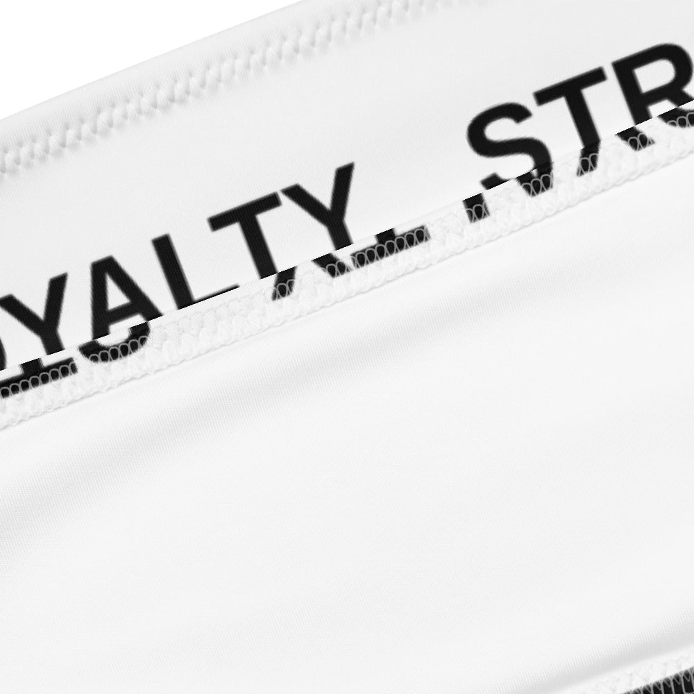 Street Royalty | Bikini Bandeau — Stripes Blanco