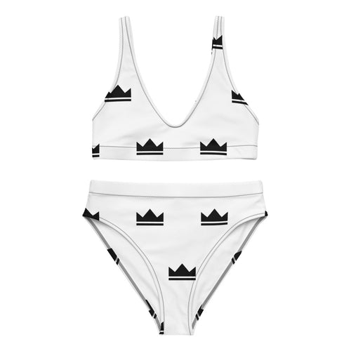 Street Royalty | Bikini Bandeau — Heritage Stripe Crema - vista frontal