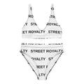 Street Royalty | Bikini Talle Alto — Wordmark Blanco