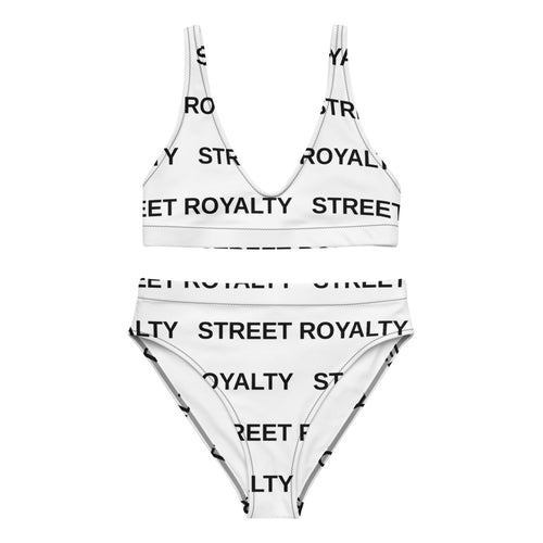 Street Royalty | Bikini Talle Alto — Wordmark Blanco