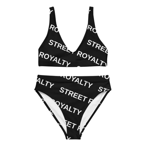 Street Royalty | Bikini Talle Alto — Diagonal Negro