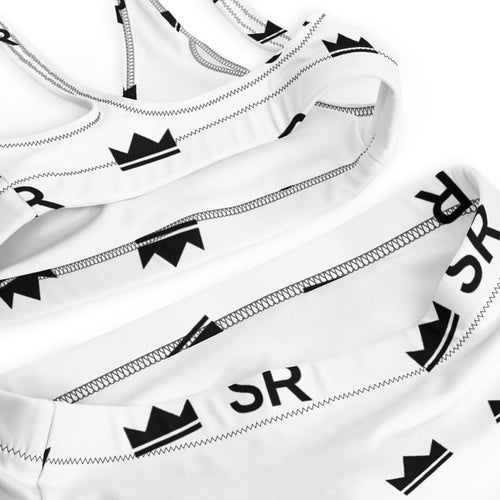 Street Royalty | Bikini Talle Alto — Scatter Blanco