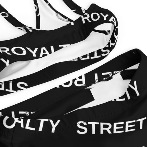 Street Royalty | Bikini Talle Alto — Diagonal Negro