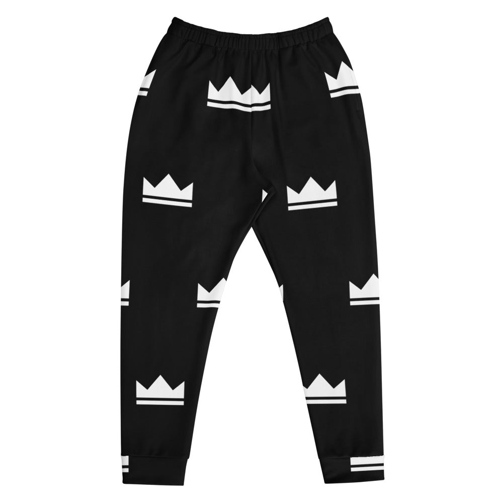 Street Royalty | Joggers Hombre — Crown Monogram Negro