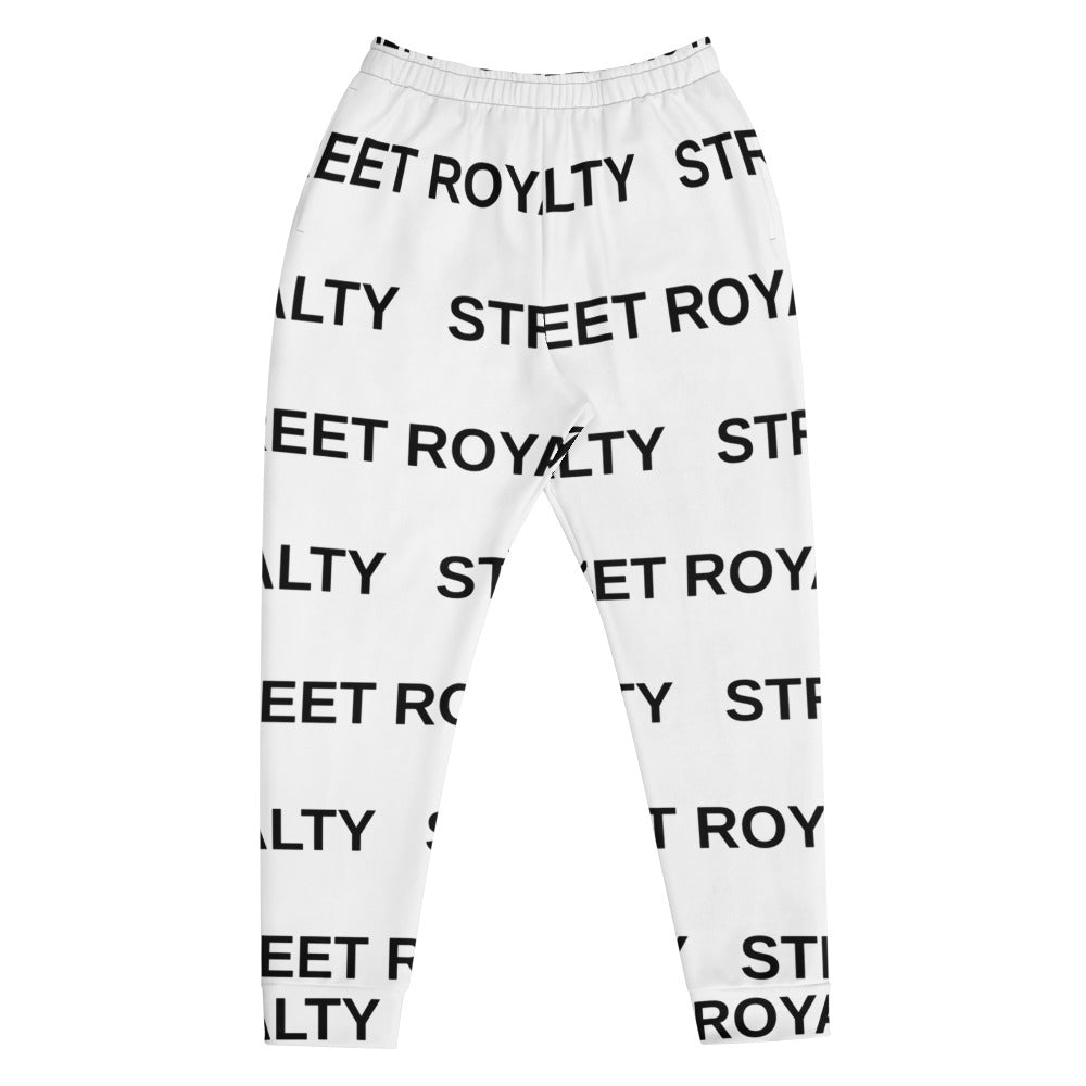Street Royalty | Joggers Hombre — Wordmark Blanco