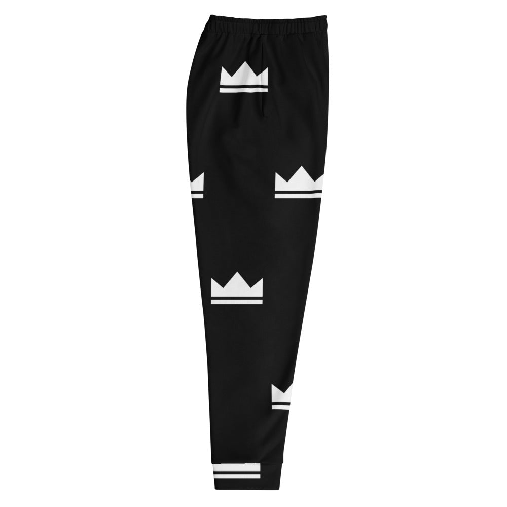 Street Royalty | Joggers Hombre — Crown Monogram Negro