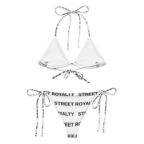 Street Royalty | Bikini String — Wordmark Blanco