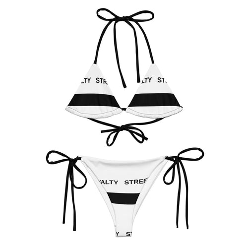 Street Royalty | Bikini String — Stripes Blanco