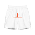 Street Royalty | Bañador Trunks Hombre — Wordmark Mini Beige - vista frontal