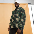 Hoodie de estampado integral Camo Coronado sobre modelo