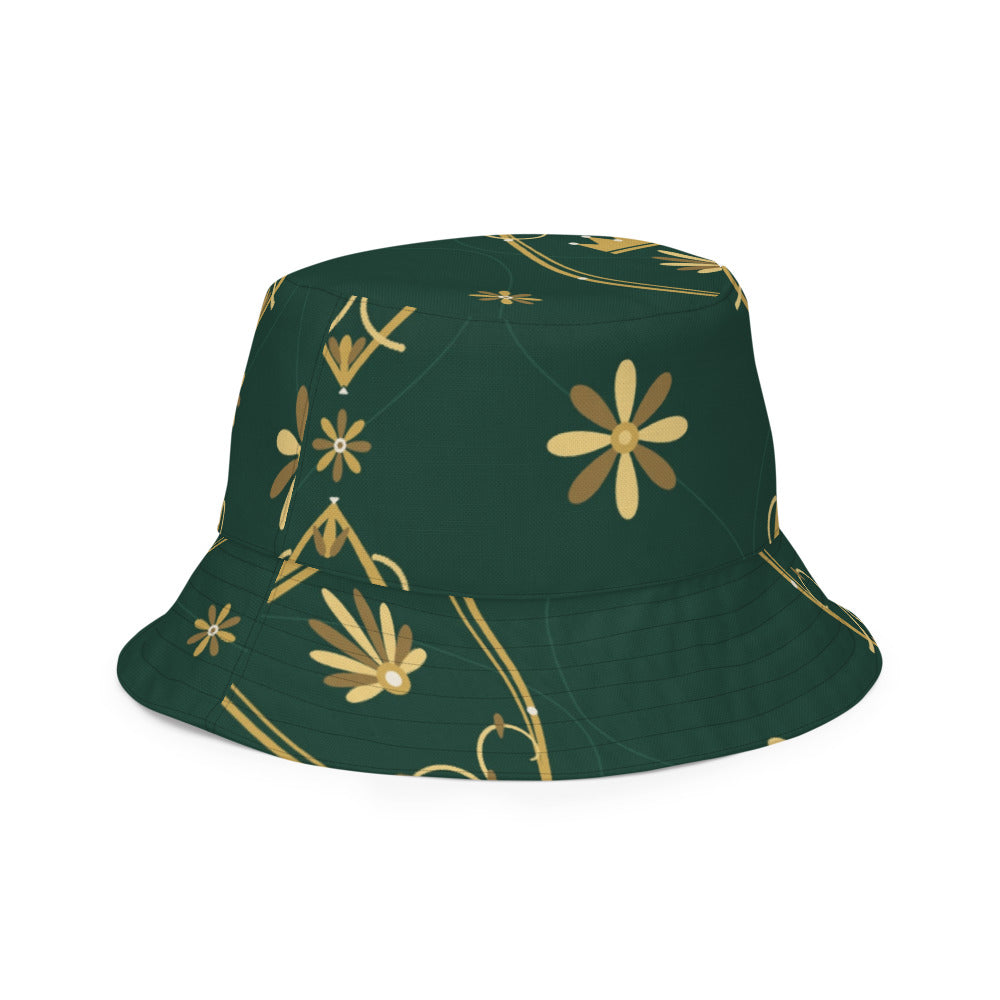Bucket Hat Damasco Reversible — exterior lateral