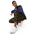 Pantalón de estampado integral Meandro sobre modelo
