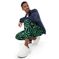 Pantalón de estampado integral Malaquita sobre modelo