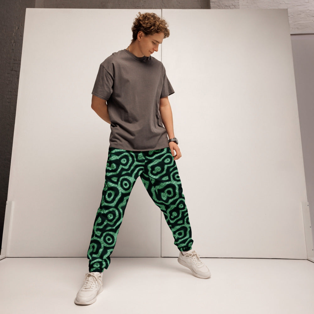 Pantalón Malaquita de estampado integral, segunda vista