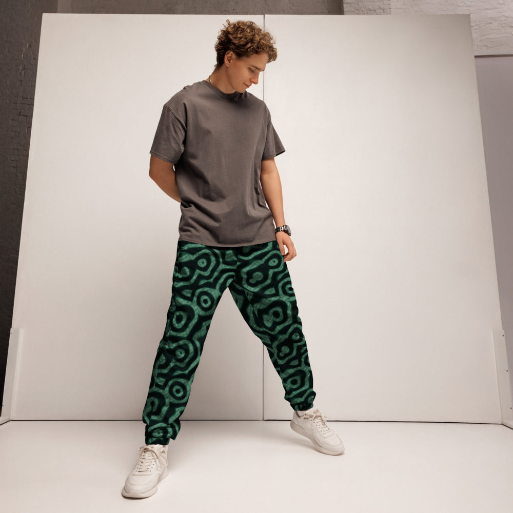 Pantalón Malaquita de estampado integral, segunda vista