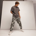 Pantalón Integral Pitón Hueso, escamas en hueso y topo, sobre modelo