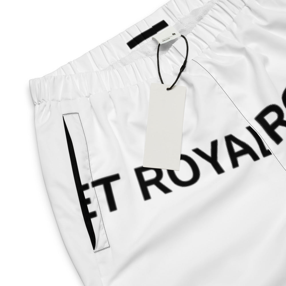 Street Royalty | Track Pants Unisex — Royal Mix Blanco