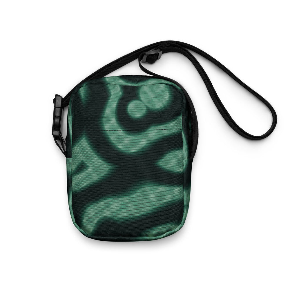 Bandolera de estampado integral Malaquita, vista de producto