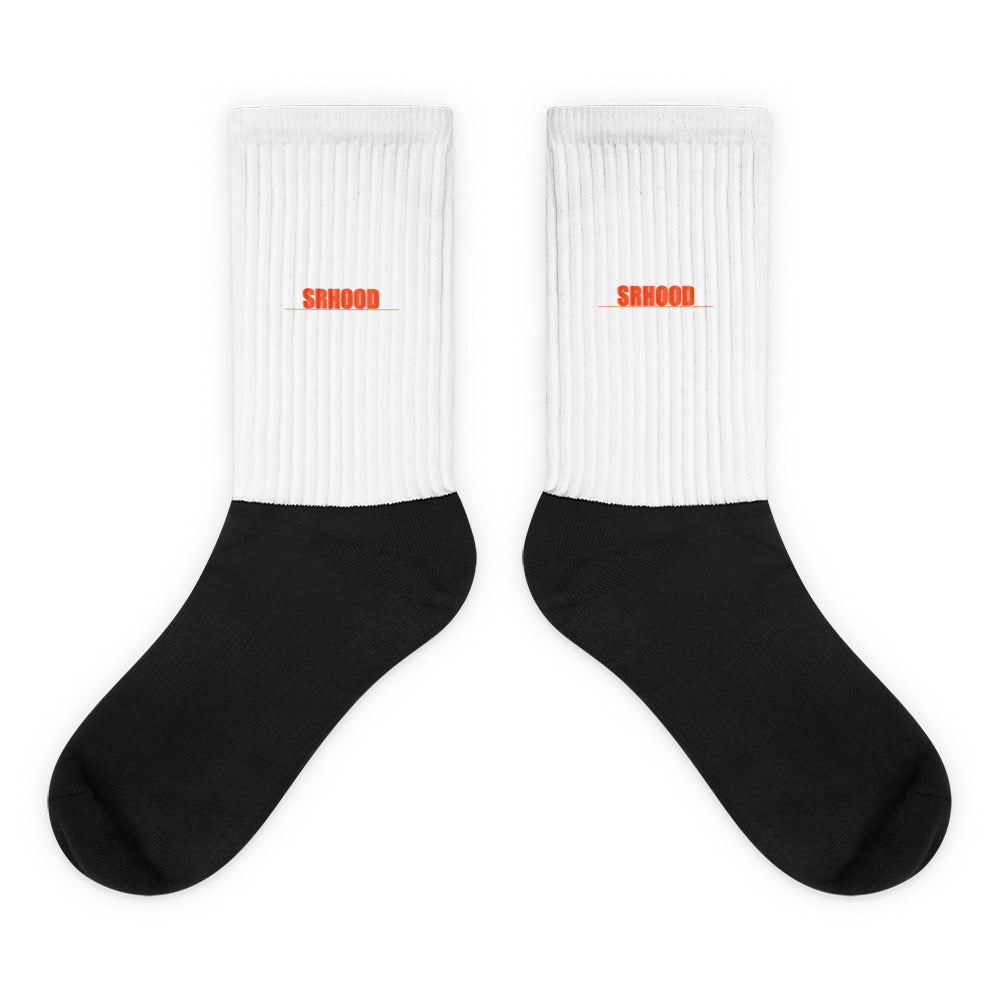 SRHOOD | Calcetines Negros Streetwear — Originales