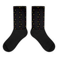 Calcetines Baraja negros — plano