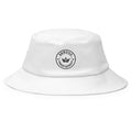 Bucket Hat Sello Circular bordado color blanco, Street Royalty Hood
