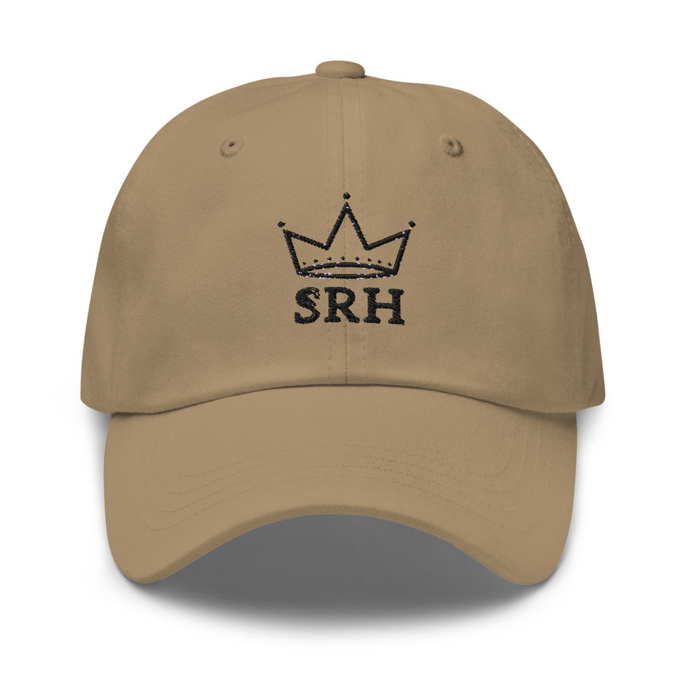 Gorra Street Royalty Corona SRH Caqui bordada, vista frontal