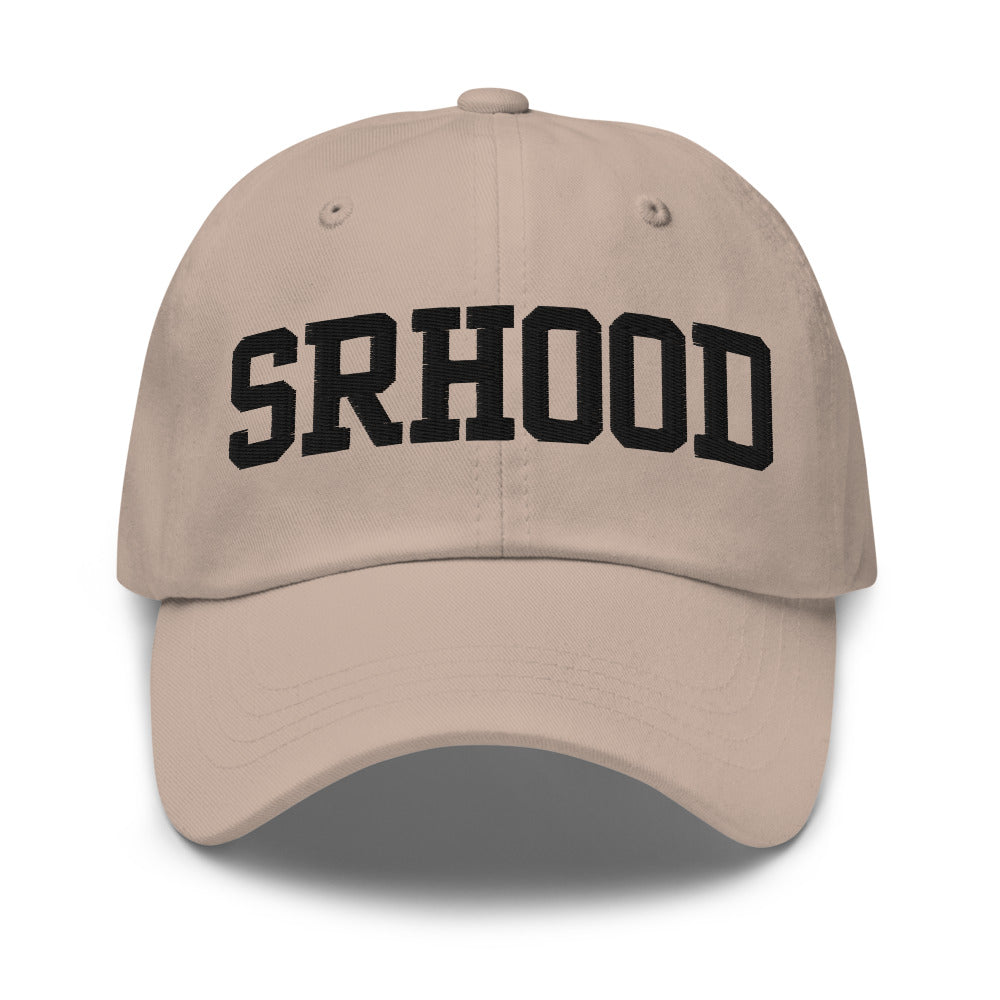 Gorra Wordmark bordada en piedra, vista frontal