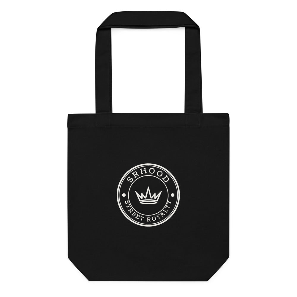 Tote Street Royalty Sello Circular Negro, vista frontal