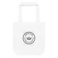 Tote Street Royalty Sello Circular Blanco, vista frontal
