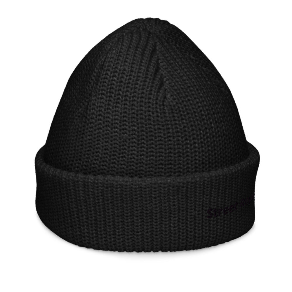 Street Royalty | Fisherman Beanie Negro Bordado