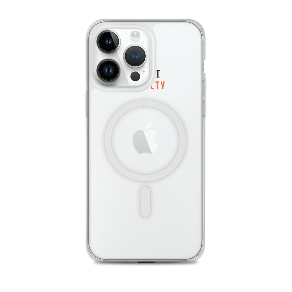 Street Royalty | Funda iPhone MagSafe Clear Transparente — Street Royalty