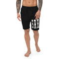 Shorts SRH Varsity — Negro — modelo con tatuajes