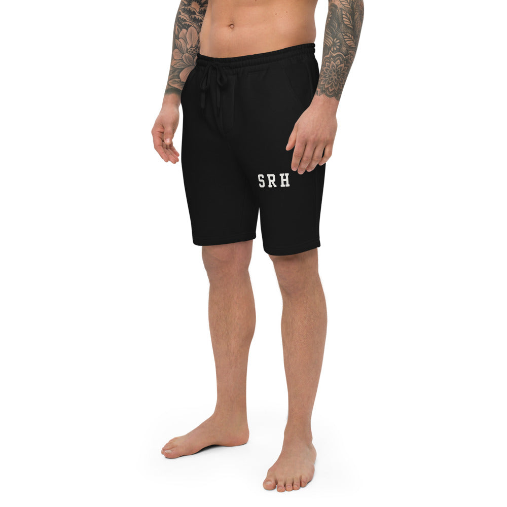 Street Royalty | Shorts SRH Varsity — Negro - detalle estampado