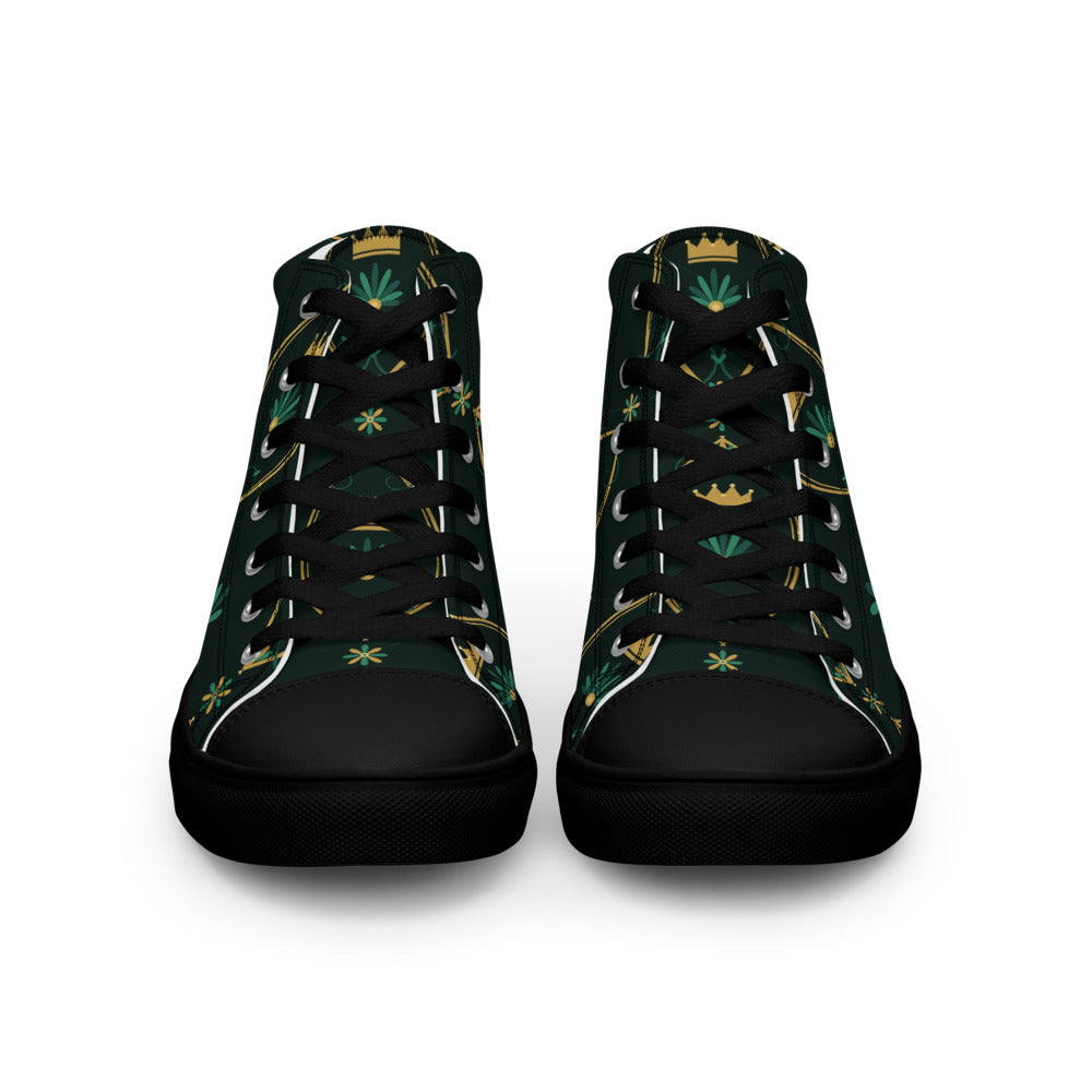 Zapatillas Altas Damasco Hombre — frontal