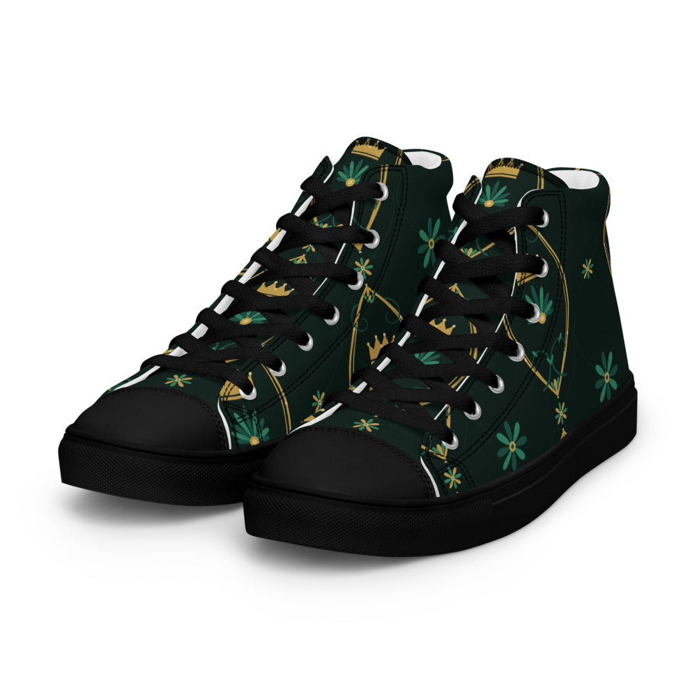 Zapatillas Altas Damasco Hombre — par frontal