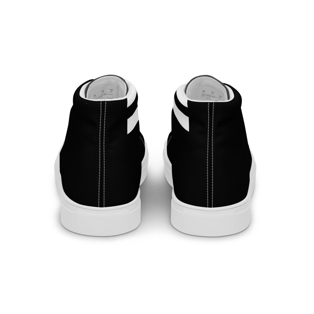 Street Royalty | Zapatillas Altas Crown — Black Edition