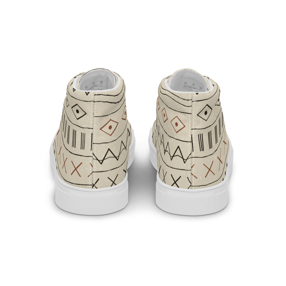 Zapatillas Altas Bogolán Real — vista trasera