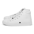Street Royalty | Zapatillas Altas Hombre — Crown Classic Blancas