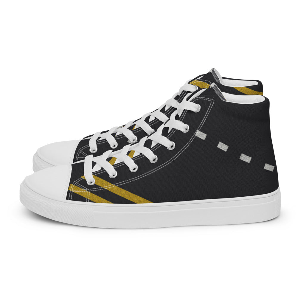 Zapatillas altas Vía asfalto — lateral