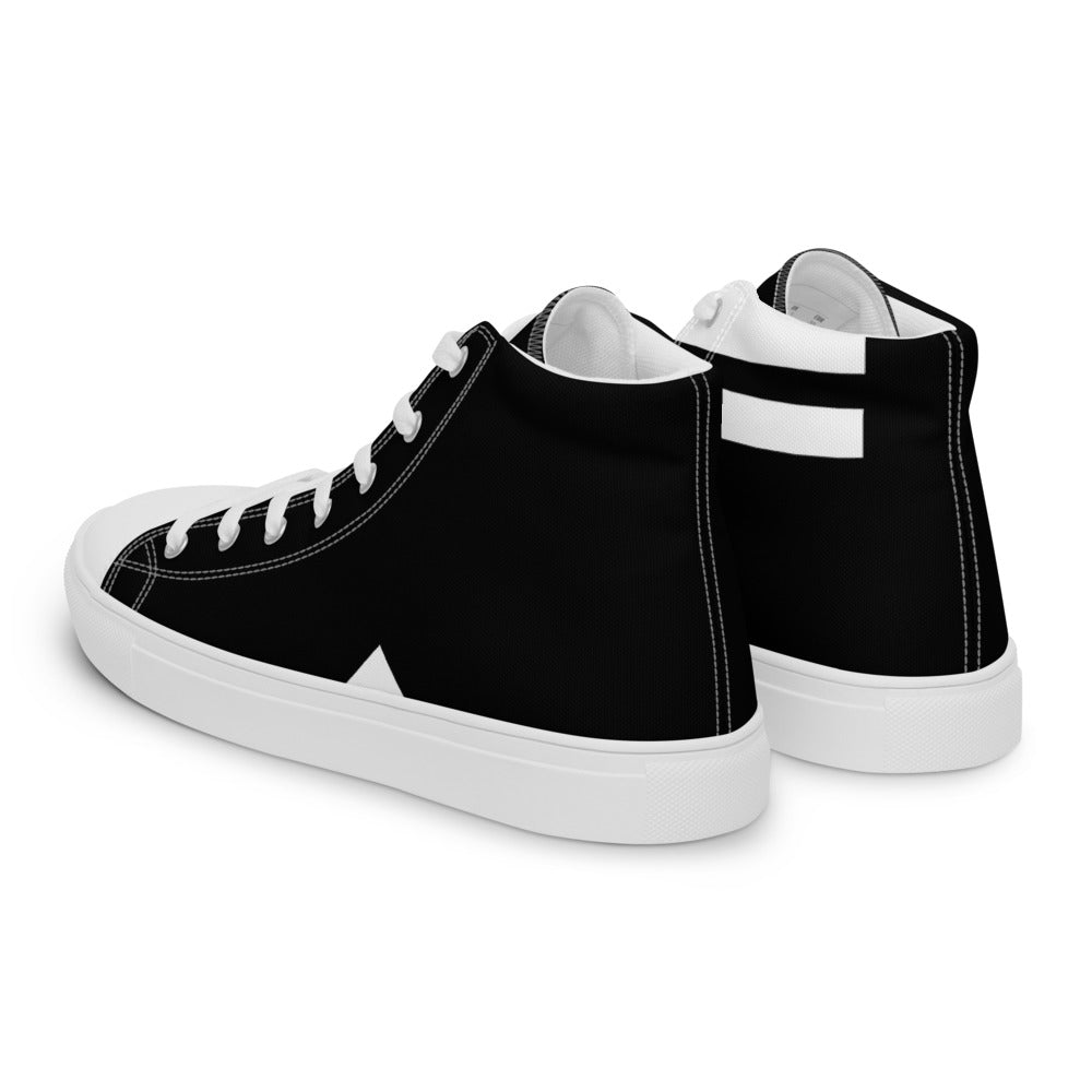 Street Royalty | Zapatillas Altas Crown — Black Edition