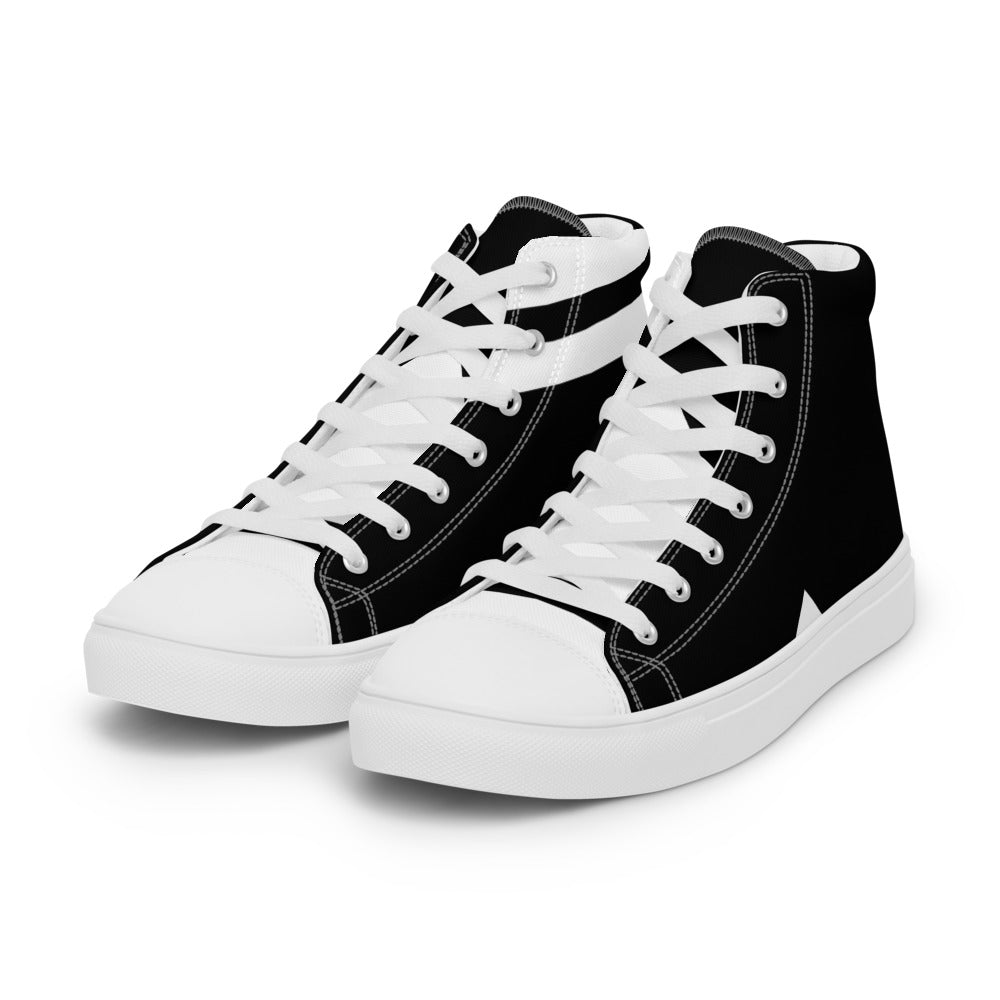 Street Royalty | Zapatillas Altas Crown — Black Edition