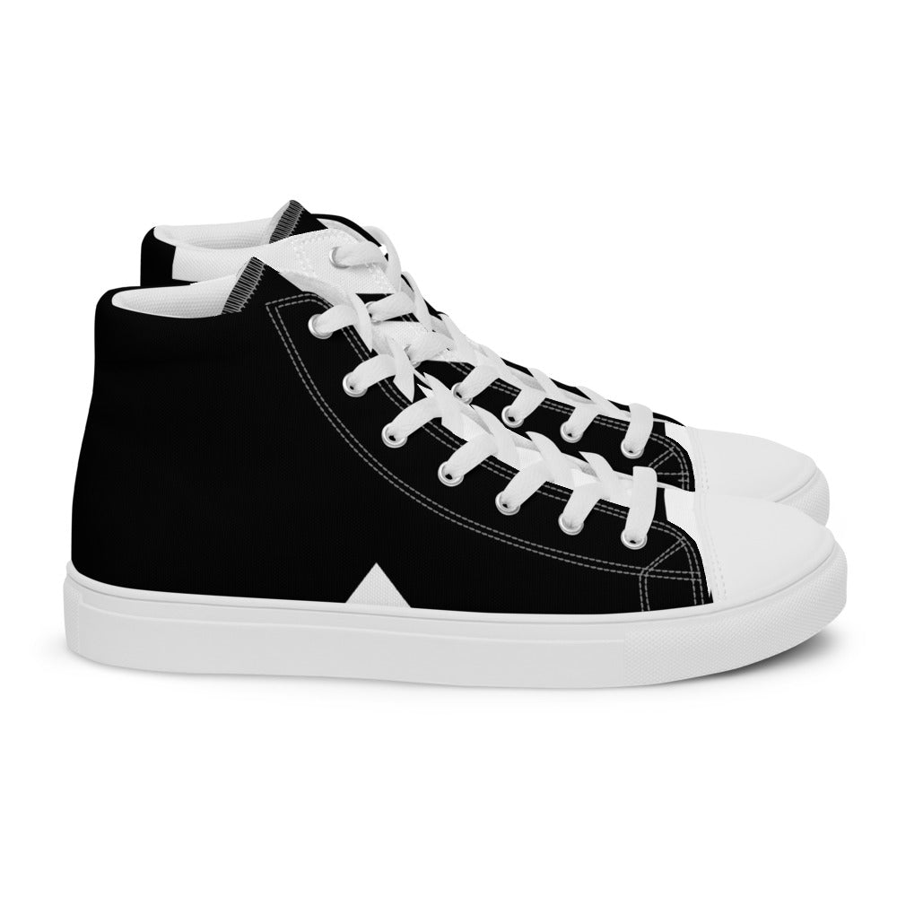 Street Royalty | Zapatillas Altas Crown — Black Edition
