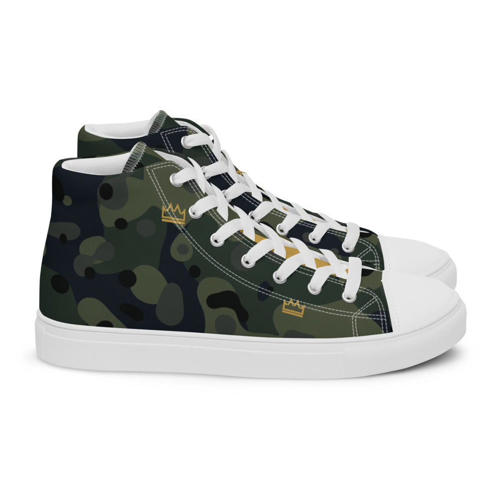 Zapatillas altas Camo Real — vista derecha