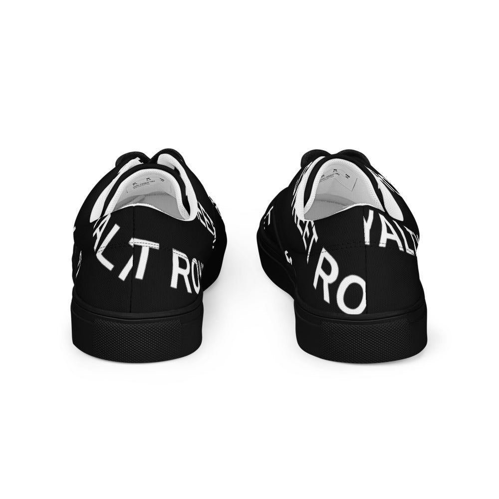 Street Royalty | Zapatillas de Lona Hombre — Diagonal Negras