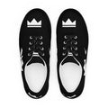 Street Royalty | Zapatillas de Lona Hombre — Crown Monogram Negras